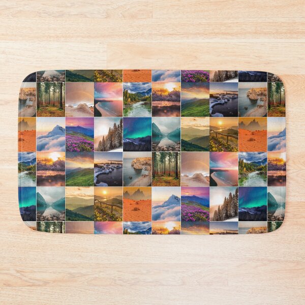 Item preview, Landscape Photos Collage designed and sold by ColorfulPrints.