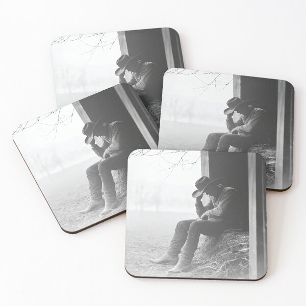 Item preview, Reflective Cowboy in Vintage Barn designed and sold by vfxbear.