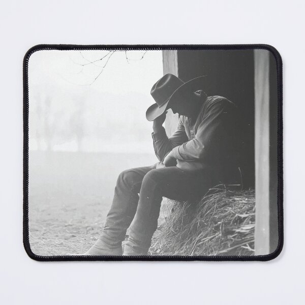 Item preview, Reflective Cowboy in Vintage Barn designed and sold by vfxbear.