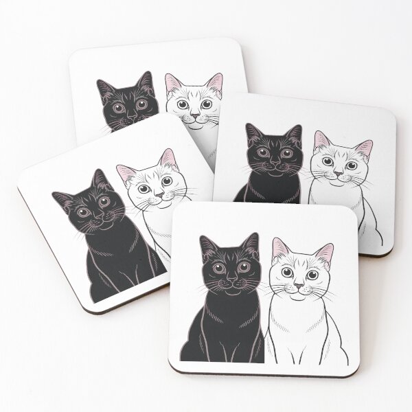 Item preview, Cute Cats Twins - Cute kitten designed and sold by Ammar Studio.