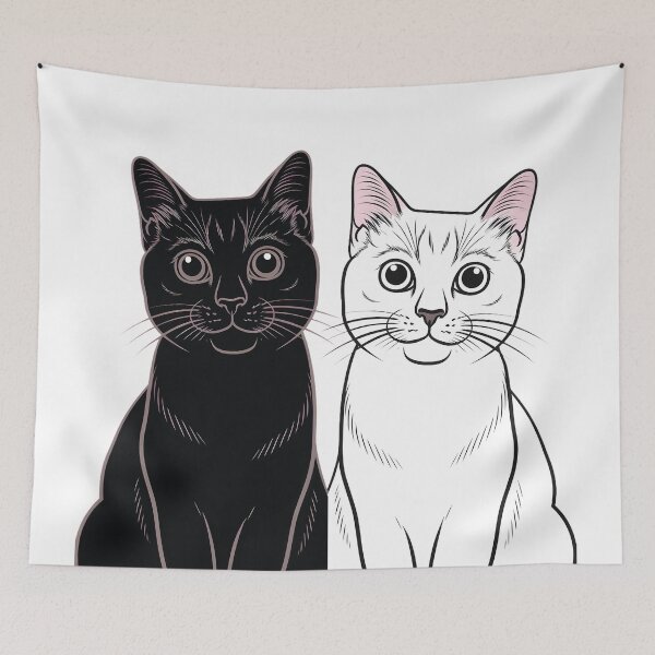 Item preview, Cute Cats Twins - Cute kitten designed and sold by Ammar Studio.