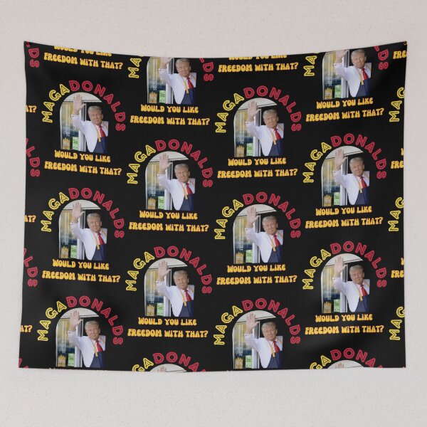 Item preview, Funny MagaDonalds Trump Mcdonalds designed and sold by Migneauly.