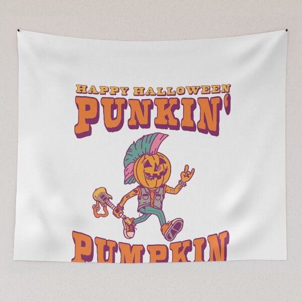 Item preview, Halloween Pumpkin Punkin' Punk Rock designed and sold by SpectacledBoi.
