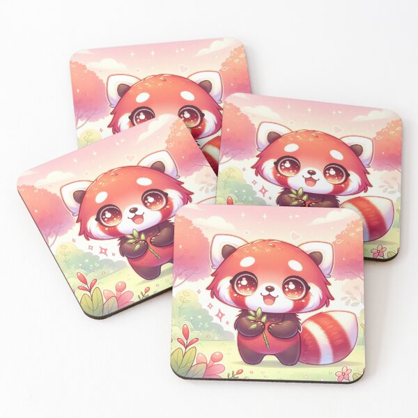 Item preview, Happy Red Panda designed and sold by Venta Mix  JellycientArt.