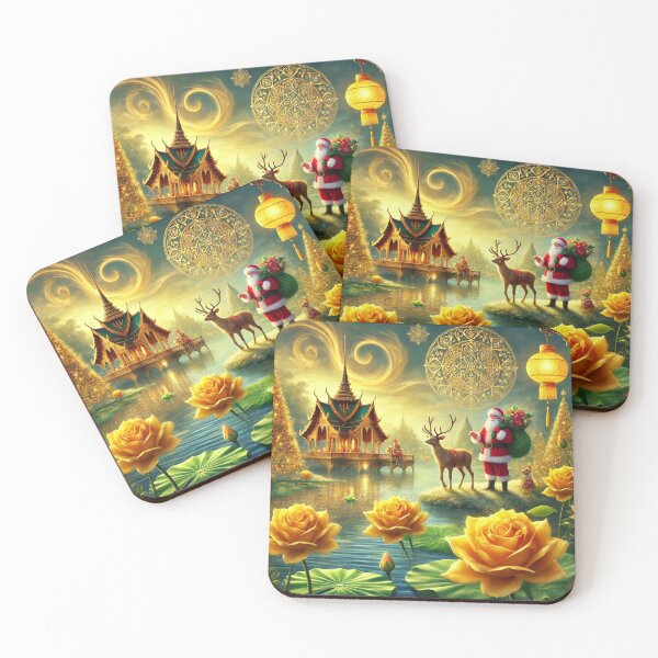 Item preview, Christmas in Thai Fantasy  designed and sold by Tonphiarts.