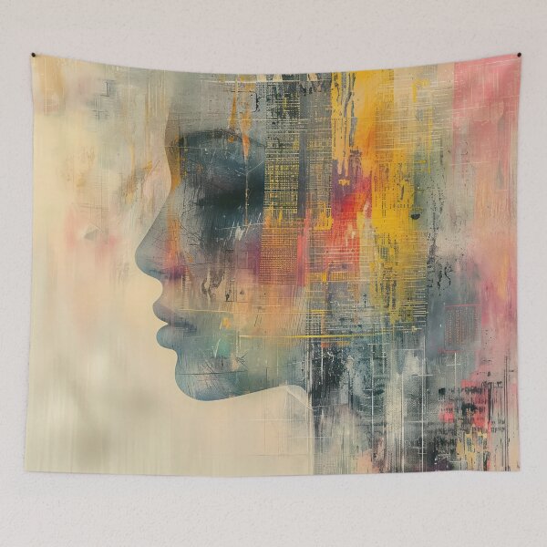 Artikelvorschau, Glitch-Kunst entworfen und verkauft von NeoNebulaArt.