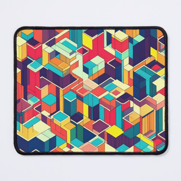 Item preview, Crazy Isometric patterns V6 designed and sold by OldSchool90s.