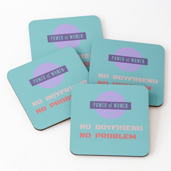 Item preview, no boyfriend no problem designed and sold by Natthiya Minimal.