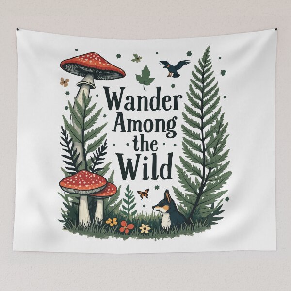 Item preview, Wander Among The Wild designed and sold by ThreeftlyPicks.