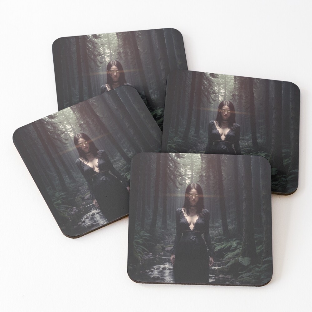 Item preview, Coasters (Set of 4) designed and sold by EnticingAI.