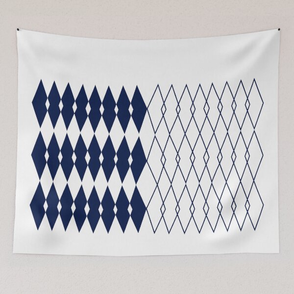 Item preview, Sharp Symmetry: Bold Patterned Power 9, Unique designed and sold by villacreativa.