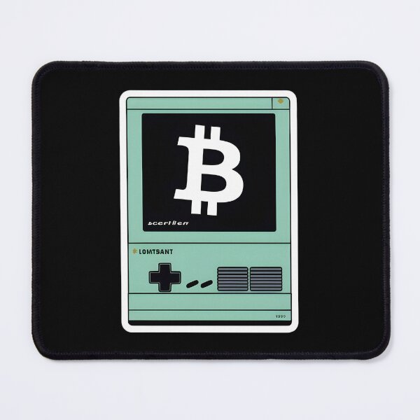 Item preview, Bitcoin Glow Shine in the Crypto World designed and sold by RadDeck.