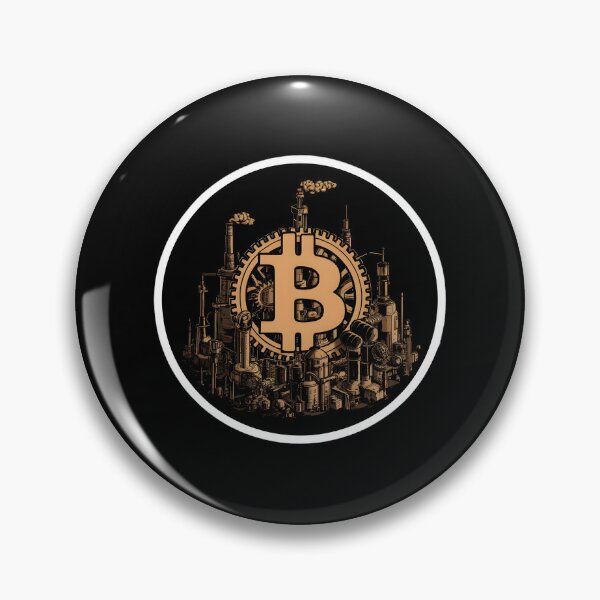 Item preview, Bitcoin Icon The Face of Cryptocurrency designed and sold by RadDeck.