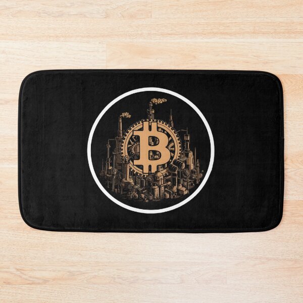 Item preview, Bitcoin Icon The Face of Cryptocurrency designed and sold by RadDeck.