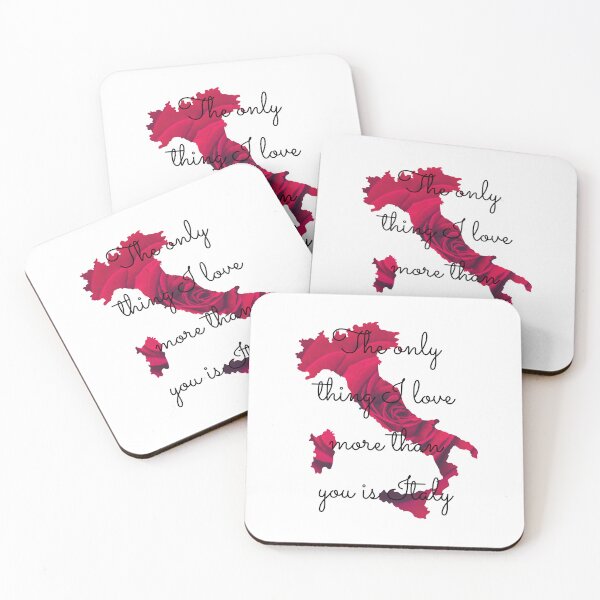 Item preview, The only thing I love more than you is Italy designed and sold by ItalyWithAmore.