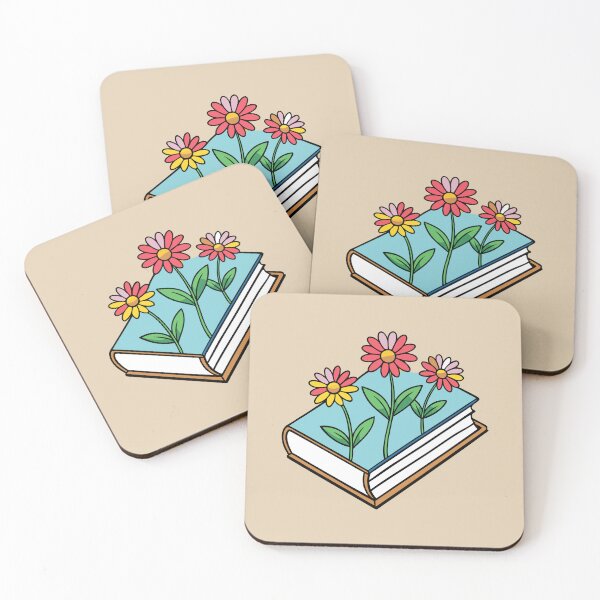 Item preview, Books and Flower designed and sold by GraphicsClub.