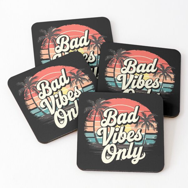 Item preview, Bad Vibes only retro designed and sold by honeyweet.