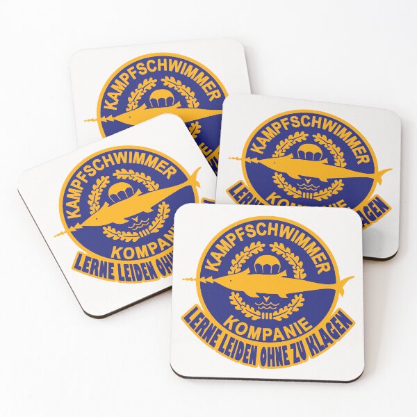 Item preview, German Navy Seals; Learn to suffer without complaining; designed and sold by StickerApe.