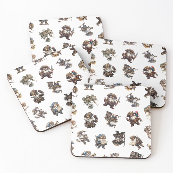 Item preview, Steampunk Pirate Pattern designed and sold by lauriedart.