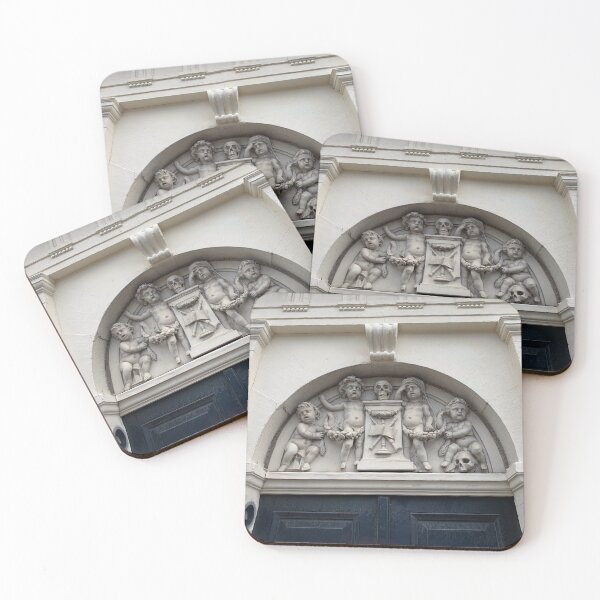 Item preview, Ornate Doorway Relief in Amsterdam designed and sold by BadWolfStudios.