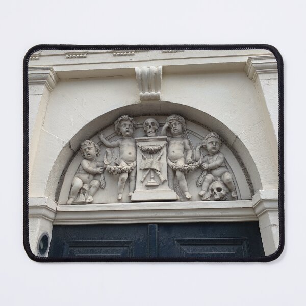 Item preview, Ornate Doorway Relief in Amsterdam designed and sold by BadWolfStudios.