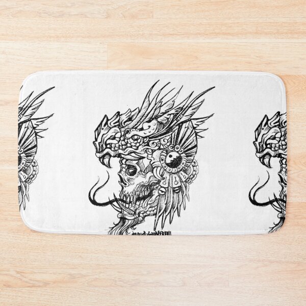 Item preview, quetzalcoatl skull designed and sold by UrielCalavera.