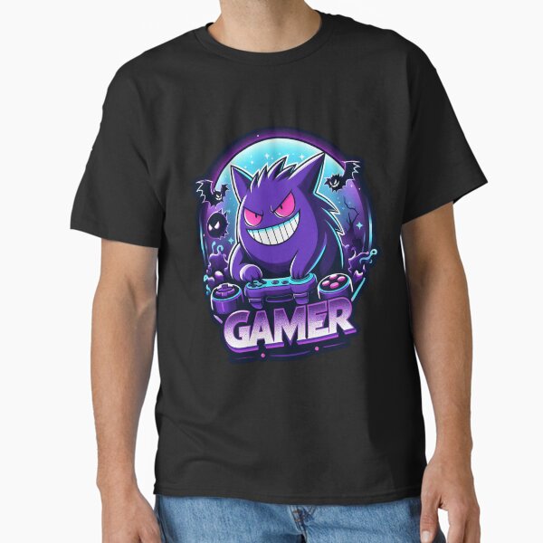 Vista previa del artículo con la obra «Gamer Fantasmal», diseñado y vendido por alexMTX.