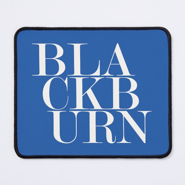 Item preview, Blackburn UK Town Typography Minimalist Patriotic Travel Souvenir designed and sold by kakarikihill.