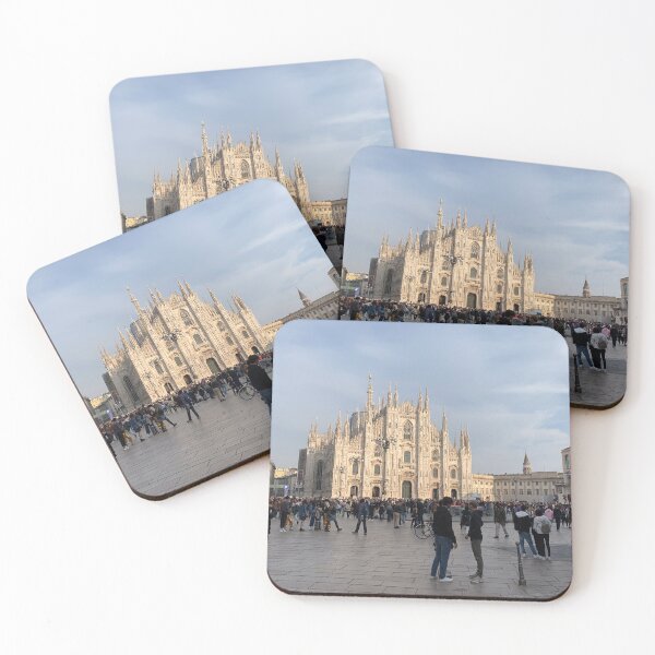 Item preview, Crowd Gathered at Milan’s Duomo designed and sold by BadWolfStudios.