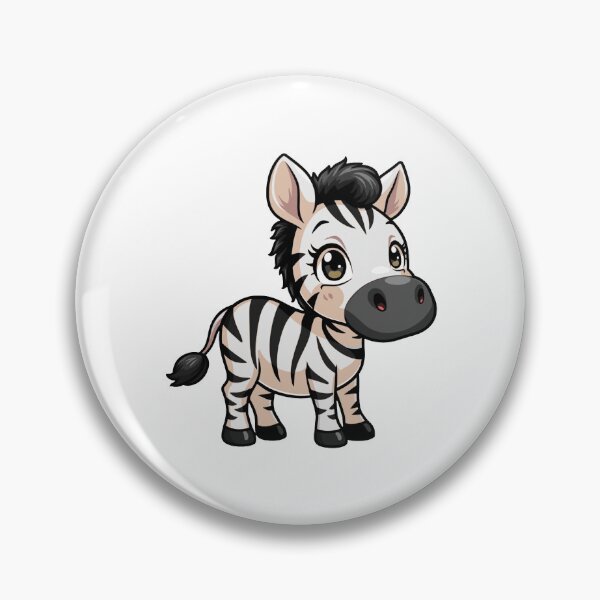 Item preview, Funny and Cute Anime Zebra designed and sold by ThreeftlyPicks.