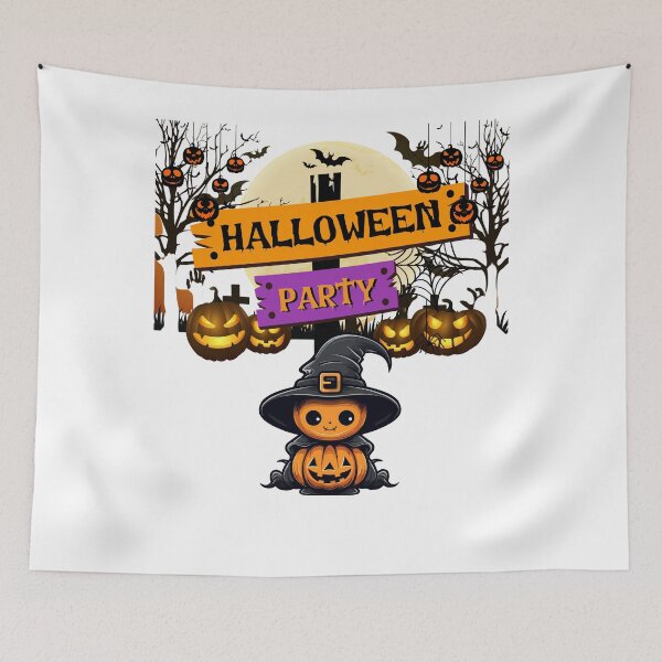 Item preview, Halloween Party designed and sold by Natthiya Minimal.