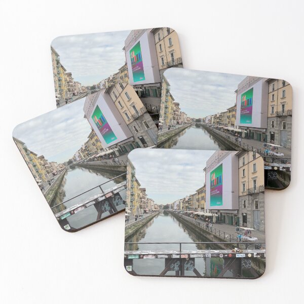 Item preview, Strolling Along the Navigli Canal in Milan designed and sold by BadWolfStudios.