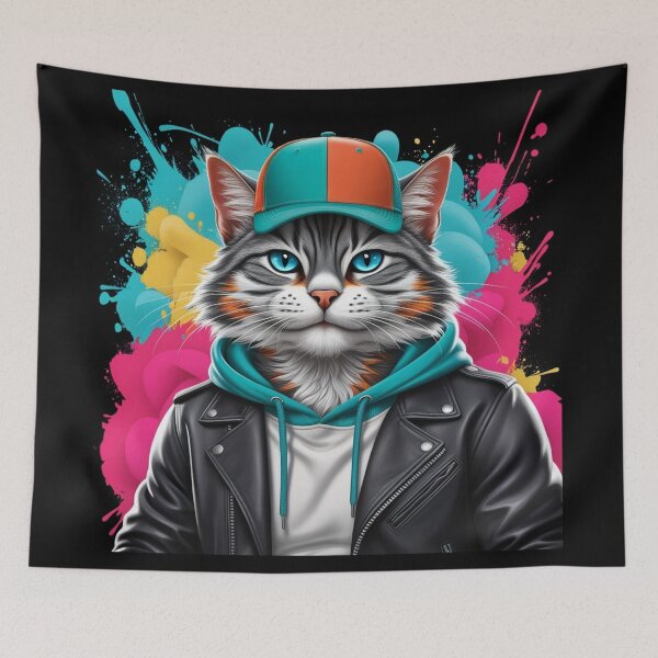 Item preview, Cute Cat T-shirt, Aesthetic Cat Shirt, Fashion Cat Shirt, Cat Lover Gift, Cat Shirt designed and sold by wanado.