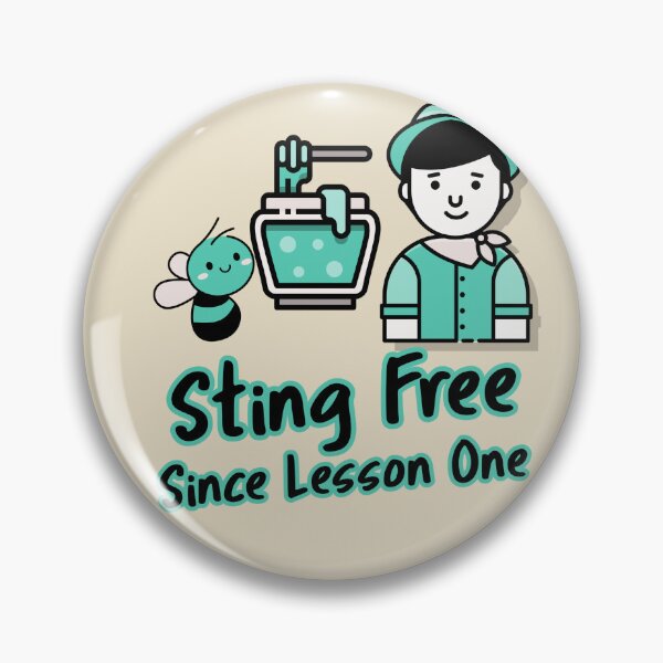 Item preview, STING FREE SINCE LESSON ONE BK016 designed and sold by R-Marc-Designs.
