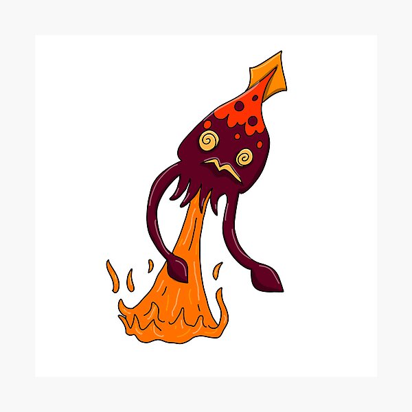 Item preview, Hot squid designed and sold by LewisJ-Designs.