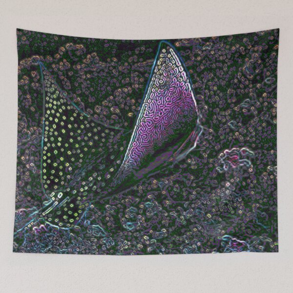 Item preview, Ravin' Eagle Ray designed and sold by Scurvy Dawg Design.