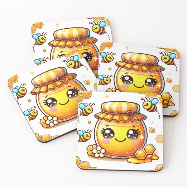 Item preview, Happy Honey Jar designed and sold by Peelya.