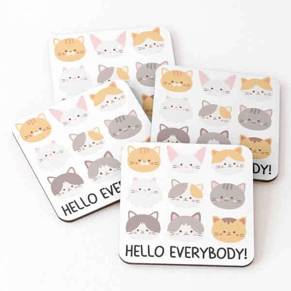Item preview, Cat Graphic Design Cute Collage designed and sold by ProWittyDesigns.
