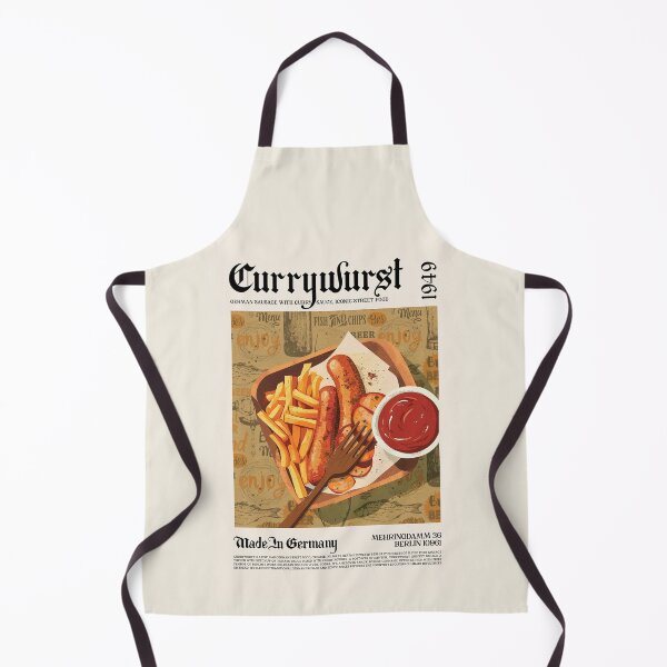 Item preview, Currywurst Wall Art designed and sold by SurfolioPrints.