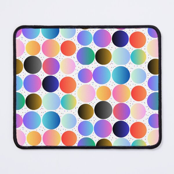 Item preview, colorful circles designed and sold by MehersBotique.