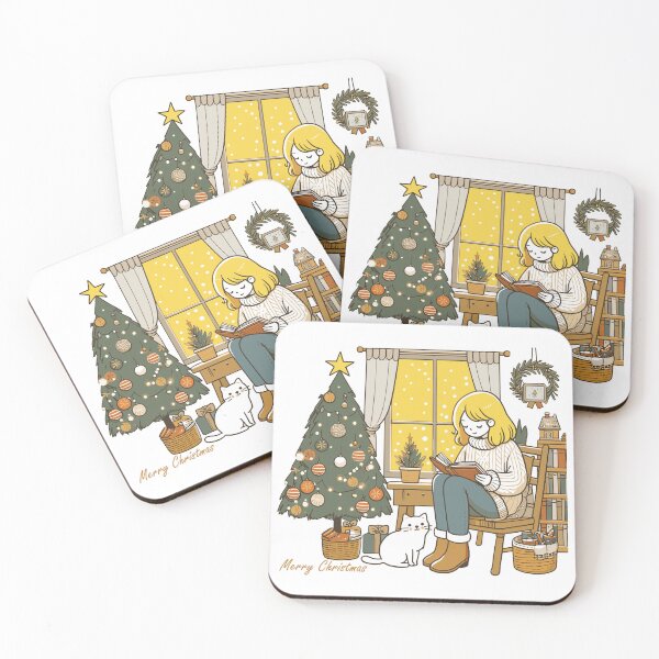 Item preview, Cozy Christmas: A Girl and Her Kitten's Winter Read designed and sold by charlypicazo.