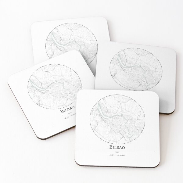 Item preview, Topography of Bilbao designed and sold by JohnnysHeath.