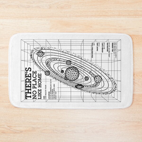 Item preview, Solar System Planets There's No Place Like Home Astronomy designed and sold by GrandeDuc.