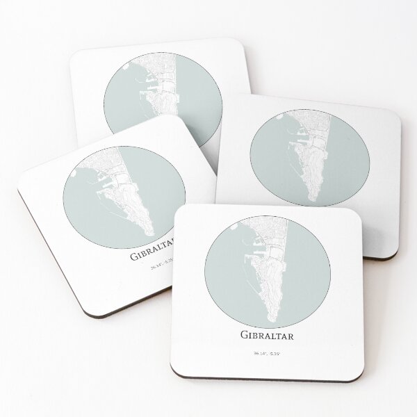 Item preview, Topography of Gibraltar designed and sold by JohnnysHeath.