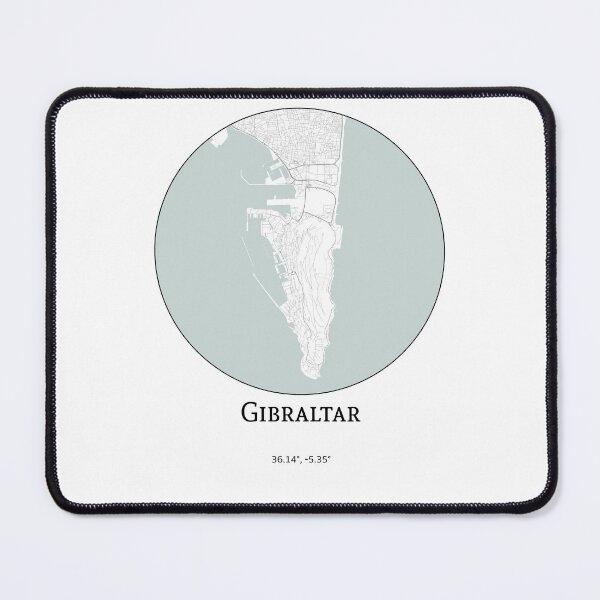 Item preview, Topography of Gibraltar designed and sold by JohnnysHeath.