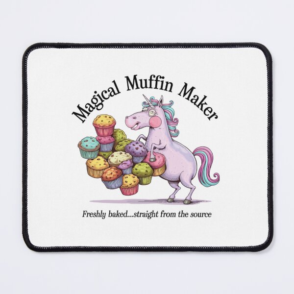 Item preview, Unicorn, muffin, magical muffin maker, funnyfits70, Humor, Funny,  designed and sold by FunnyFits70.