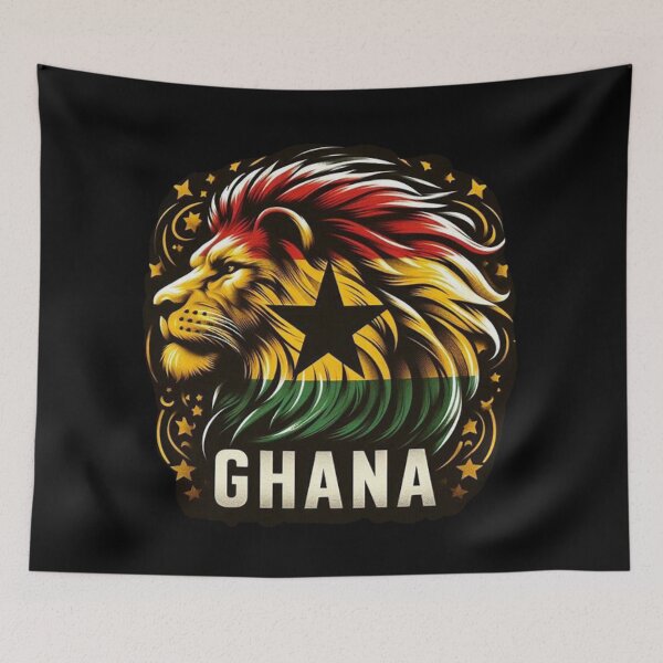 Aperçu de l'œuvre Ghana créée et vendue par Myra365Art.