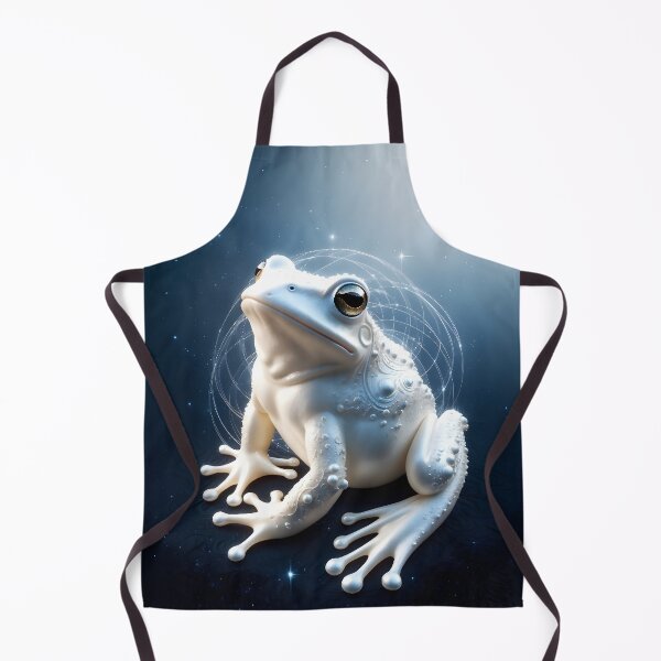 Item preview, Mystical White Frog Art | Enchanting Animal Design by LaLi Designs designed and sold by LaLi-Designs.