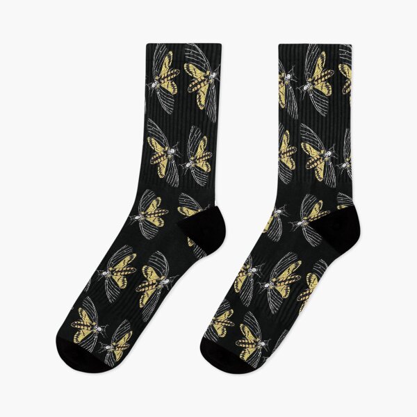 Item preview, Death's-head hawkmoth-pattern -Black designed and sold by StudioViArt.