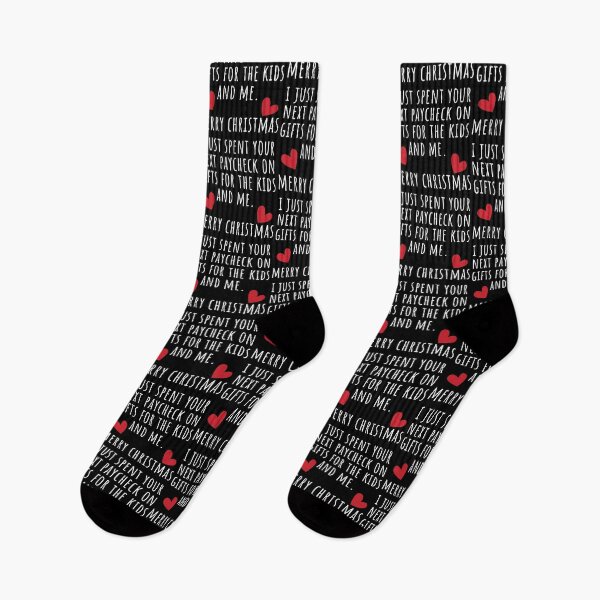 Item preview, I Just Spent Your Next Paycheck On Gifts For The Kids And Me. Christmas Humor. Rude, Offensive, Inappropriate Christmas Design. White designed and sold by That Cheeky Tee.